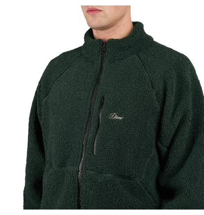 Dime Polar Fleece Sherpa Zip (Grün)
