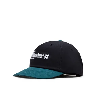 Metalwood Simulator 98 5-Panek Snapback Hat (Schwarz / Grün)