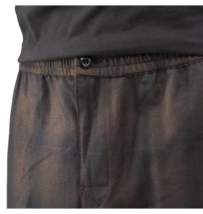 Stüssy Shadow Plaid Bryan Pant (Dunkelbraun)