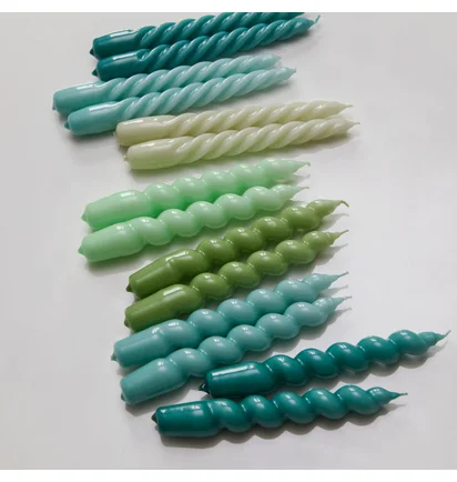 HAY Candle-Spiral Set of 6 (Multi)