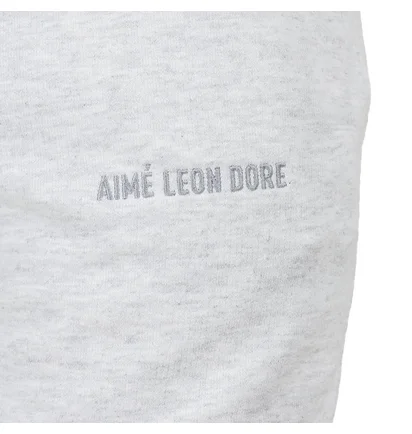 Aimé Leon Dore Logo Sweatpants (Hellgrau)
