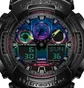 Casio G-Shock GA-100RGB-1AER (Schwarz / Multi)