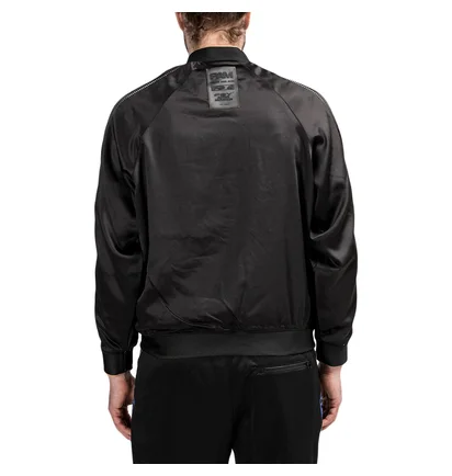 P.A.M. Team Work Reversible Satin Jacket (Schwarz / Grau)
