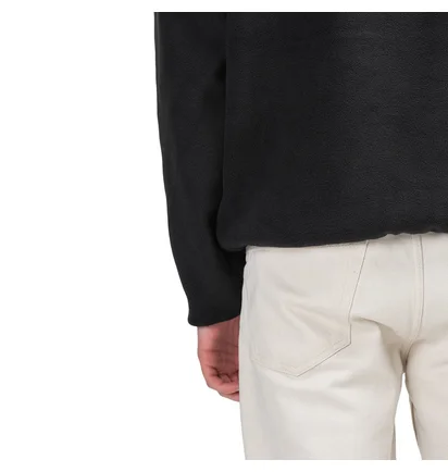 Stüssy Basic Polar Fleece Mock (Schwarz)