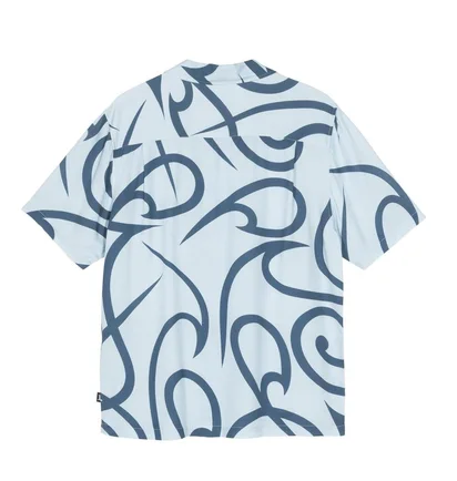 Stüssy Tribal Pattern Shirt (Blau)
