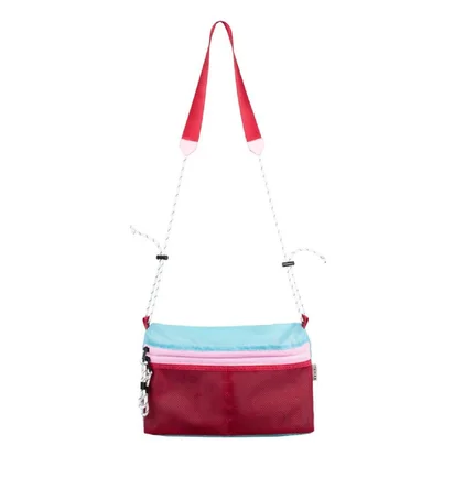 Taikan Sacoche Large Bag (Rot / Blau / Rosa)