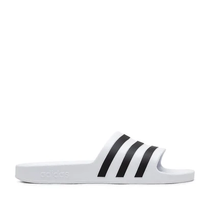 adidas Adilette Aqua (Weiss / Schwarz)