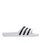 adidas Adilette Aqua (Weiss / Schwarz)