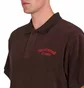 Metalwood Medieval Terry Polo (Braun / Rot)