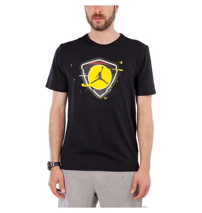 Nike Air Jordan Sportswear T-Shirt 'Last Shot' (Schwarz / Gelb)
