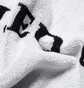 Raised by Wolves Sports Towel (Schwarz / Weiß)