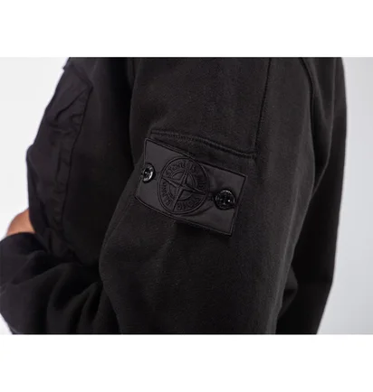 Stone Island Shadow Project Hooded Sweatshirt (Schwarz)