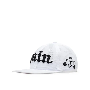 The Trilogy Tapes TTT Pain All-Over Mesh Trucker 6-Panel (Weiss)