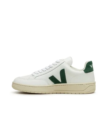 Veja WMNS V-12 Leather (Weiß / Grün)