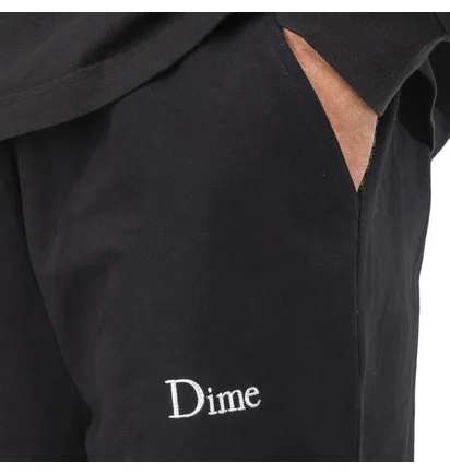 Dime Twill Pants (Schwarz)