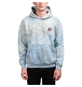 Brain Dead Marble Dye Hoodie (Marmor)