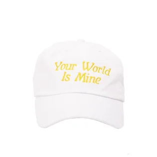 NASASEASONS Cap 'Your World Is Mine' (Weiß / Gelb)