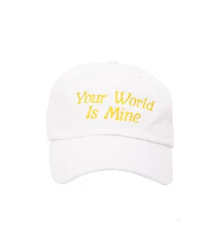 NASASEASONS Cap 'Your World Is Mine' (Weiß / Gelb)