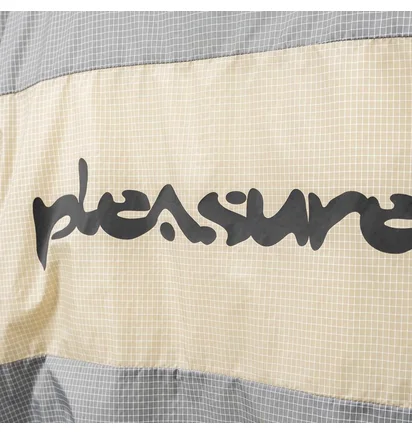 Pleasures Brick Tech Track Jacket (Grau / Beige)
