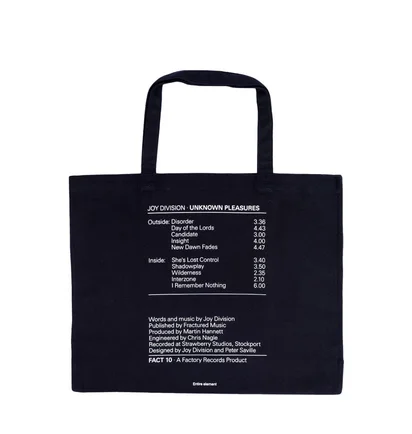 Pleasures x Joy Division Wilderness Tote Bag (Schwarz)