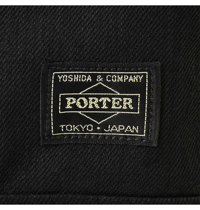 Porter by Yoshida Noir Tote Bag Medium (Schwarz)