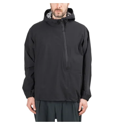 Snow Peak 3L Soft Shell Pullover (Schwarz)