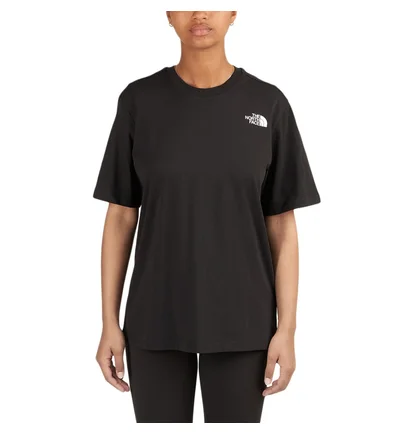 The North Face WMNS Relaxed Redbox Tee (Schwarz)