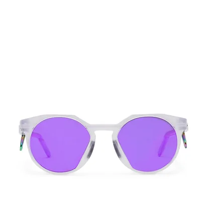 Oakley HSTN Metal Sonnenbrille (Clear / Violett)