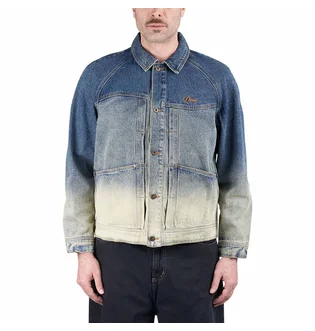 Dime Denim Jacket (Blau / Weiss)