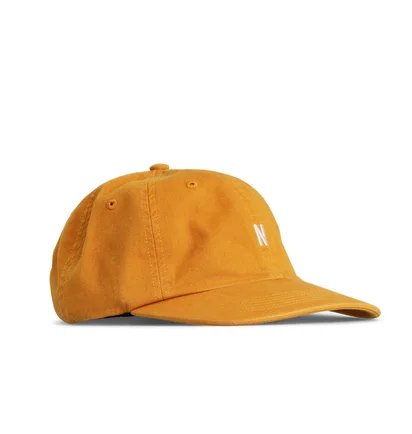 Norse Projects Twill Sports Cap (Orange)