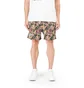 Pleasures Floral Woven Shorts (Braun / Schwarz)