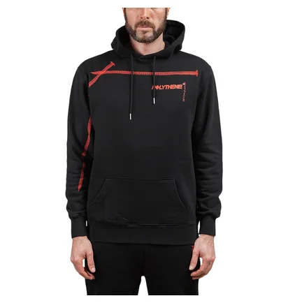 Polythene* Optics Nails Hoodie (Schwarz)