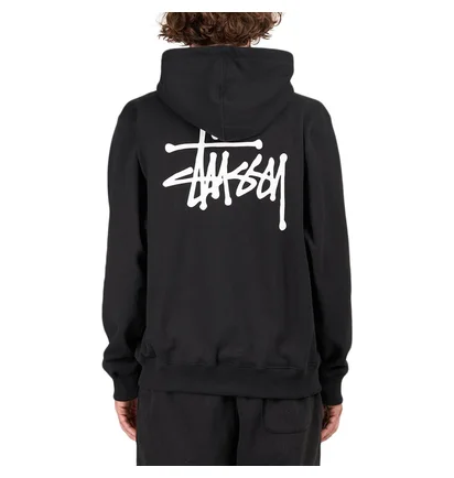 Stüssy Basic Hoodie (Schwarz)