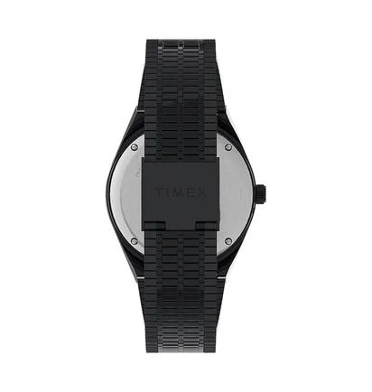 Timex Archive Q Timex Reissue 38mm Stainless Steel Bracelet (Schwarz / Silber)