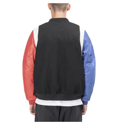 Air Jordan DNA Varsity Jacket (Schwarz / Rot / Blau)