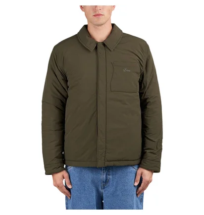 Dime Reversible Insulated Jacket (Oliv / Beige)