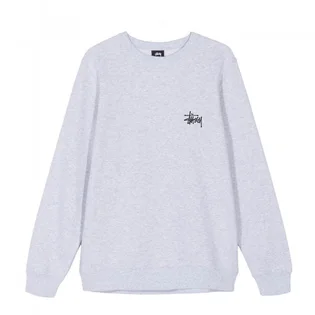 Stüssy Basic Crewneck (Grau)