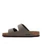 Birkenstock Arizona Birko-Flor Nubuck Regular (Grau)