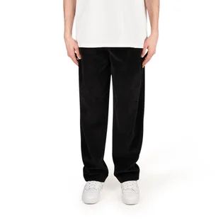 032c Pleat Front Cord Pants (Schwarz)