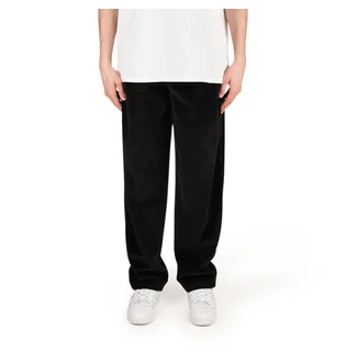 032c Pleat Front Cord Pants (Schwarz)