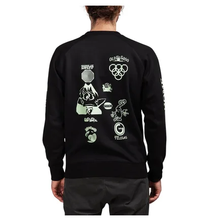 Gasius x Charhartt The Extra Gasius Crewneck (Schwarz)