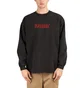 Pleasures Sour Washed Crewneck (Schwarz)
