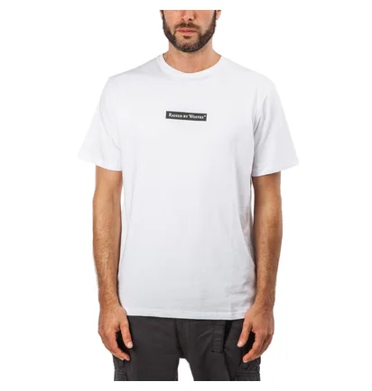 Raised by Wolves Registered Box Logo T-Shirt (Weiß)
