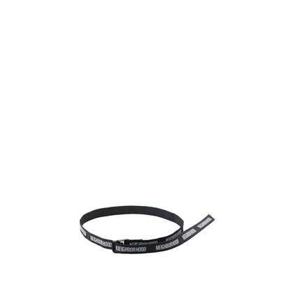 Neighborhood Lashing Belt (Schwarz / Weiss)