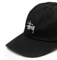 Stüssy Stock Low Pro Cap (Schwarz)