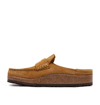 Birkenstock Naples Suede Leather (Braun)