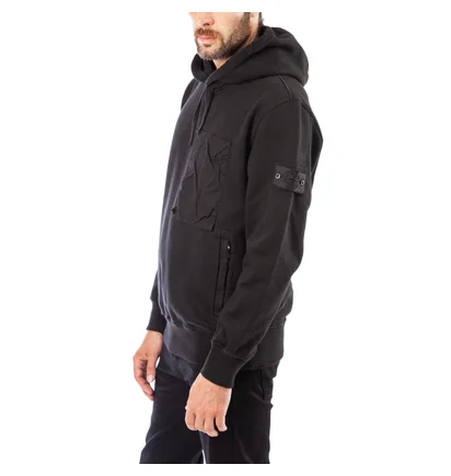Stone Island Shadow Project Hooded Sweatshirt (Schwarz)