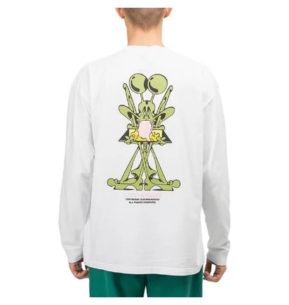Brain Dead Purgatory Longsleeve (Weiß)