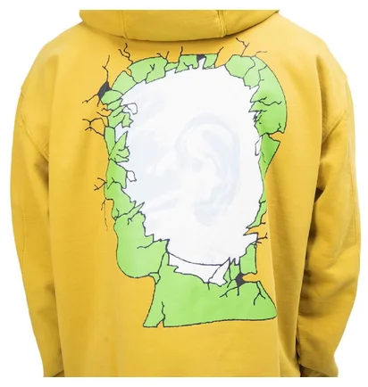 Brain Dead Break Through Hoodie (Gelb)