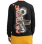 Polythene* Optics Bolt Print Longsleeve (Schwarz / Orange)
